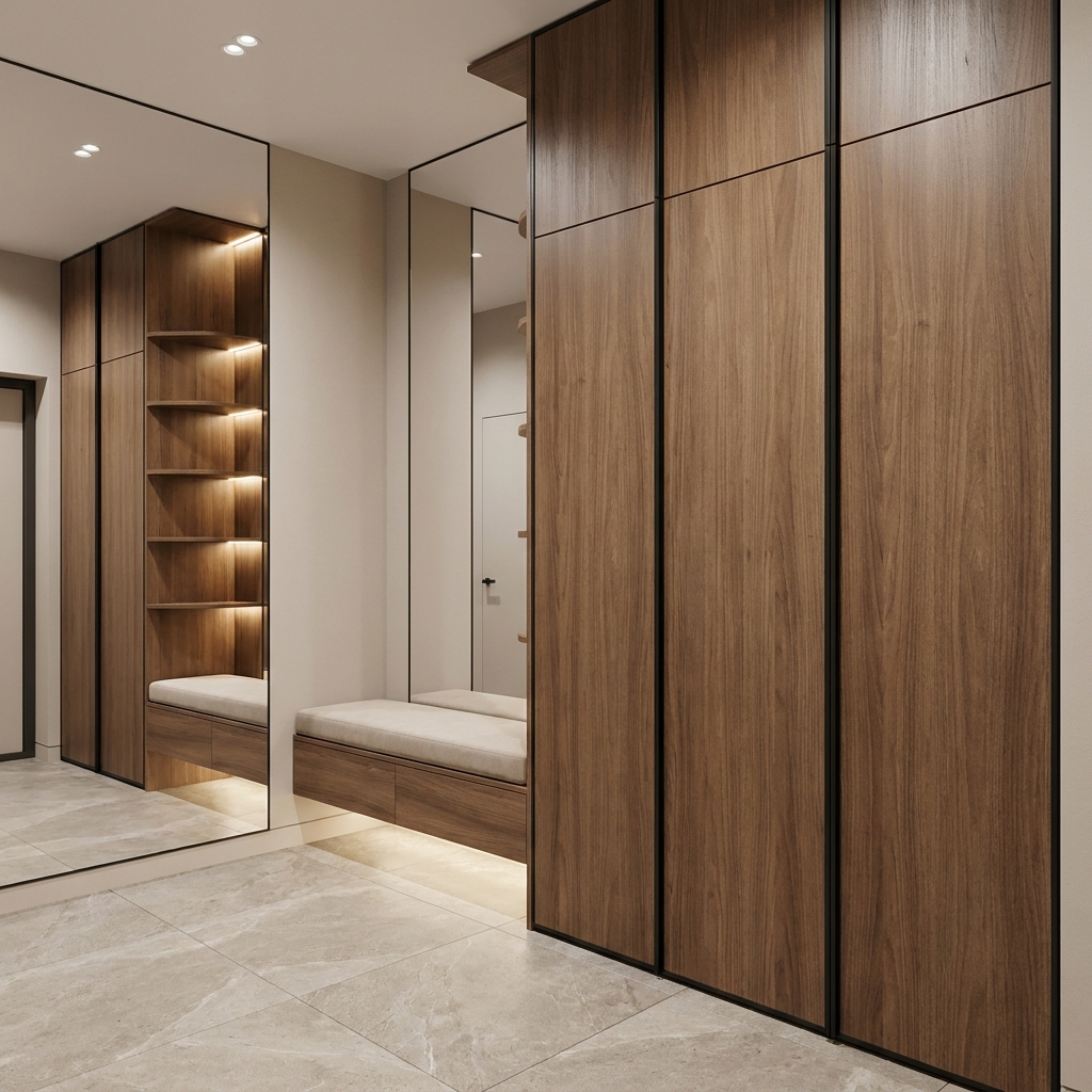 Прихожая 2607 ГРЕЦКИЙ ОРЕХ К4 (арт. 2607), КЕДР